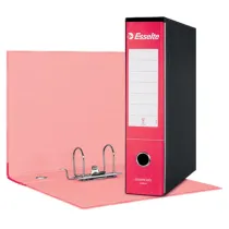 Registratore Essentials G75 - dorso 8 cm - protocollo 23 x 33 cm - rosso - Esselte