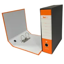 Registratore Starbox sfuso - dorso 8 cm - protocollo 23 x 33 cm - arancio - Starline