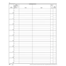 Registro corrispondenza arrivo/partenza - 31 x 24 cm - 50 fogli - Edipro