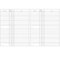 Registro libro soci SPA/SRL - 31 x 24,5 - 47pg - numerate - Edipro