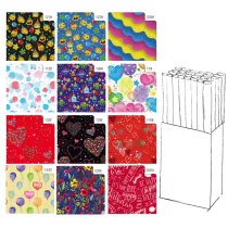 Rotolo carta regalo Fantasia - 2 x 0,70 m - Rex Sadoch