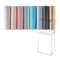 Rotolo carta regalo perlage - 70cmx200m - colori assortiti - Rex Sadoch