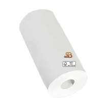 Rotolo per calcolatrice - 57 mm x 9 m - 60 gr - diametro esterno 30 mm - senza anima - carta neutra - Sabacart - blister 12 pez