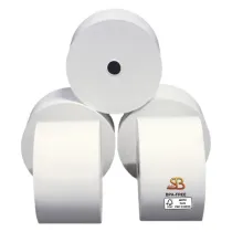 Rotolo per distributore self service - 59,5 mm x 120 m - 55 gr - diametro esterno 95 mm - anima 12 mm - carta termica BPA free 