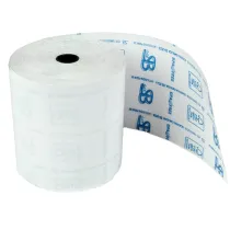 Rotolo registratore cassa - 57,5 mm x 35 m - 55 gr - diametro esterno 52 mm - anima 12 mm - carta termica BPA free - Sabacart -