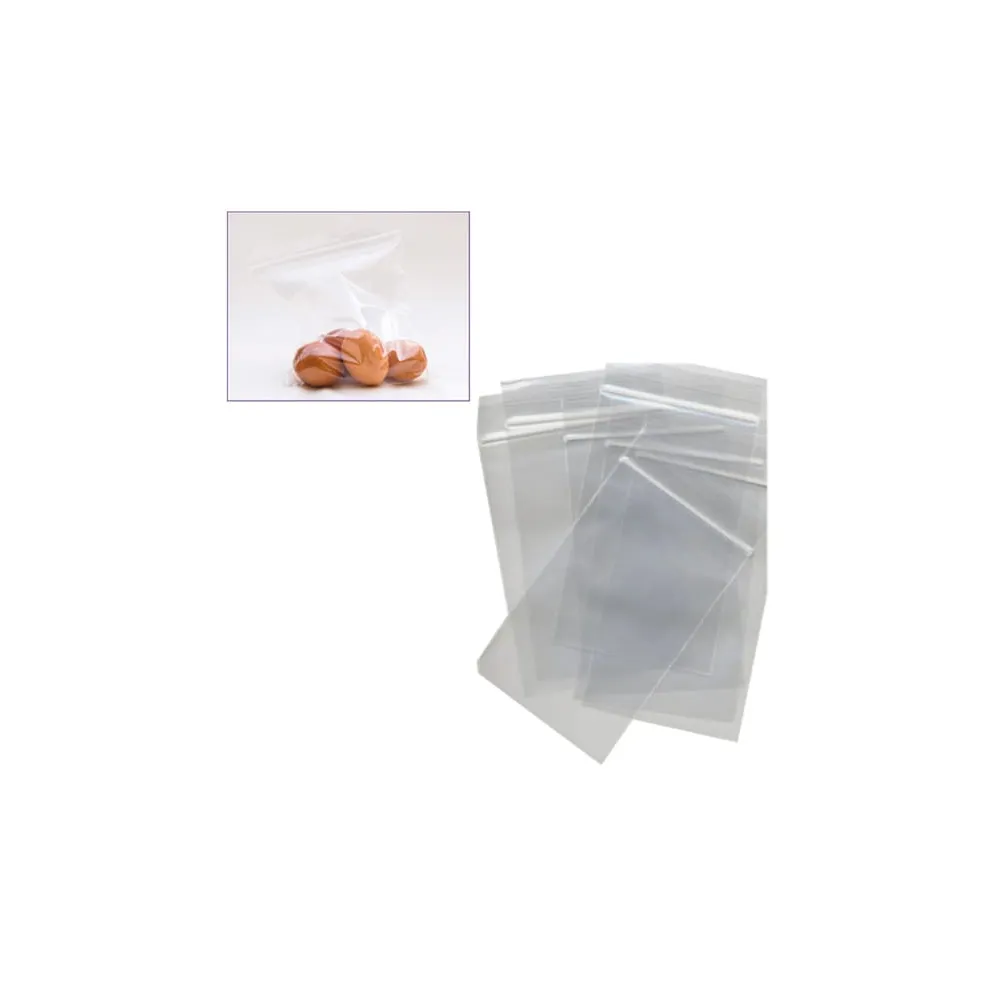 Sacchetti Zip - 30 x 40 cm - 45 micron - PE - trasparente - Viva - conf. 100 pezzi