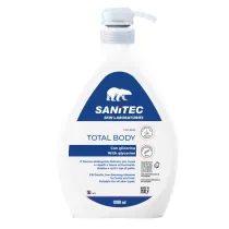 Sapone Total Body - con glicerina - dispenser 1 L - tÃ¨ verde - Sanitec