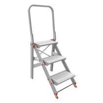 Scaletta Class PiÃ¹ - con parapetto - 3 gradini - alluminio - Marchetti