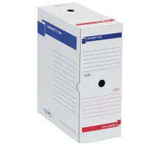 Scatola archivio Memory X150 - 25 x 35 cm - dorso 15 cm - bianco - Sei Rota