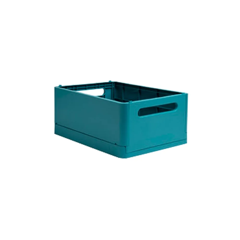 Scatola pieghevole The Smart Case maxi Skandi - 37,5 x 27,5 x 16,3 cm - blu pacifico - Exacompta