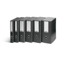 Scatola progetto Plus Vip - 34,5 x 24,5 cm -  dorso 12 cm - grigio antracite - Fellowes