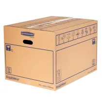 Scatola SmoothMove - per traslochi - standard - 100 L - cartone - Bankers Box