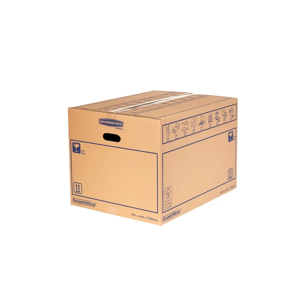 Scatola SmoothMove - per traslochi - standard - 100 L - cartone - Bankers Box