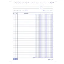 Schede - 3 colonne - 24 x 17 cm verticale - Edipro - conf. 100 pezzi