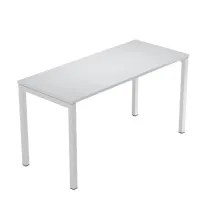 Scrivania Easy Plus - per smartworking - 140 x 60 x 72,5 cm - grigio