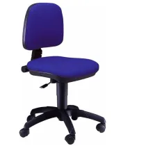 Sedia operativa Atlas A41B - senza braccioli - blu - Unisit