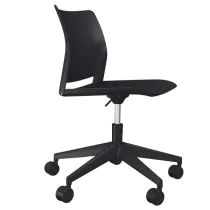 Seduta Home/Office Alpha APGN - senza braccioli - nero - Unisit