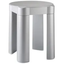 Sgabello componibile - 37x37x39 cm - capacitÃ  massima 100 kg - bianco - Mar Plast