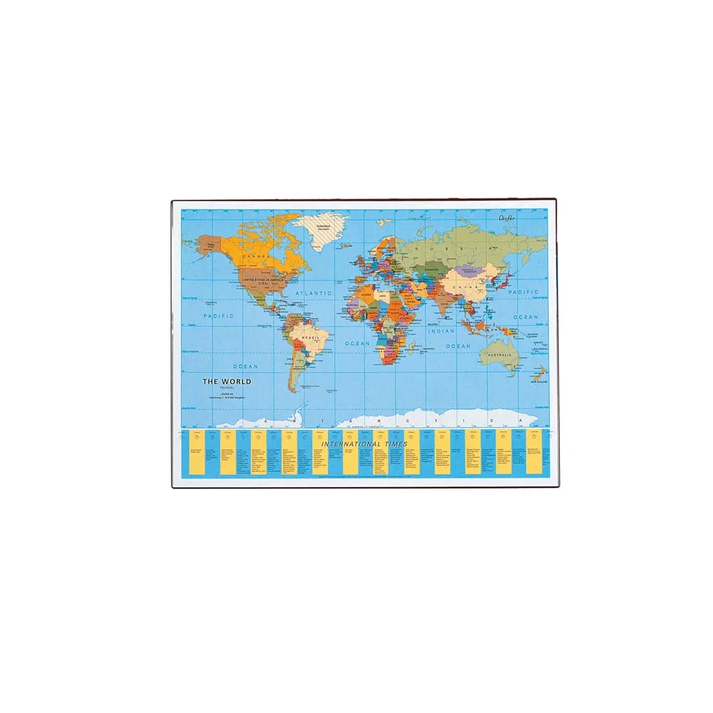 Sottomano Geographic Planisfero LÃ¤ufer - 40 x 53 cm - Lebez