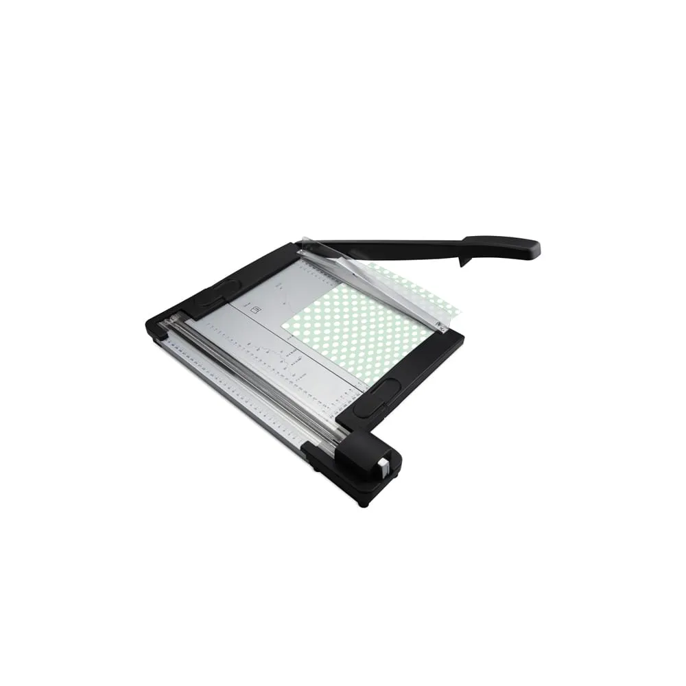 Taglierina Homeoffice 2in1 - lama rotante + ghigliottina - A4 - grigio/nero - Titanium