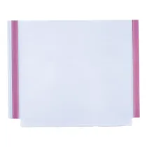 Tasche GS adesive con soffietto - PVC - 22 x 18 cm - trasparente - Sei Rota - conf. 10 pezzi