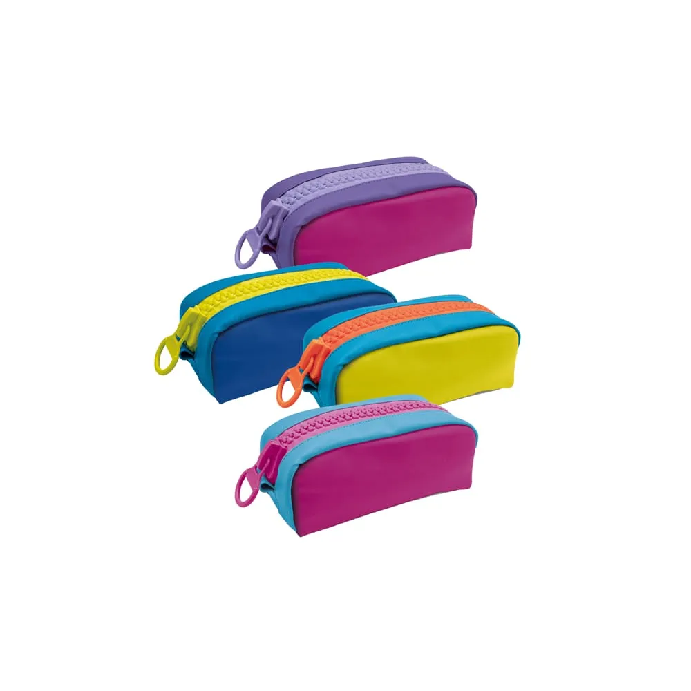 Taschetta Zippy Colors - 22 x 10 x 8 cm - PU - colori assortiti - Lebez