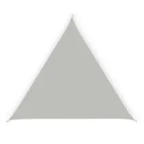 Tenda a vela triangolare ombreggiante - 3,6 x 3,6 x 3,6 m - PL - cenere - Garden Friend