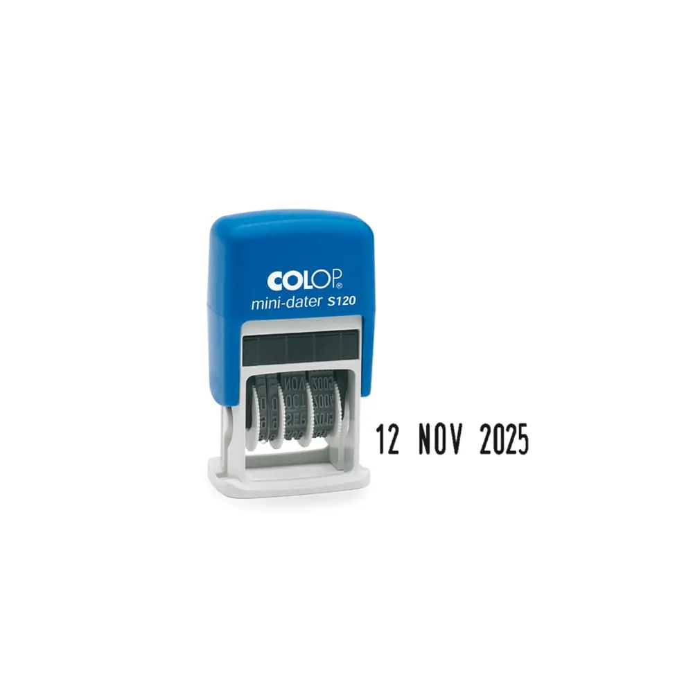 Timbro Mini Dater S120 Datario - 3,8 mm - autoinchiostrante - Colop