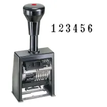 Timbro Numeratore B6K - autoinchiostrante - automatico - 6 colonne 4,5 mm - Reiner
