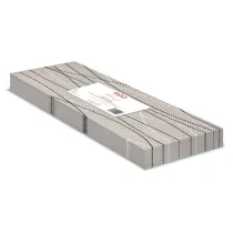 Tovaglia linea Airlaid - 100 x 100 cm - perla / tortora - Fato - conf. 25 pezzi