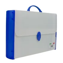 Valigetta polionda 254/R - 28 x 43 cm - dorso 8,5 cm rigido - Favorit