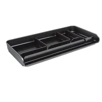 Vaschetta portacancelleria Mydesk - 26,1 x 12,5 x 2,8 cm - nero - Arda