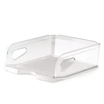 Vaschetta portacorrispondenza - Maxi - 34,5 x 27,8 x 11 cm - cristallo - Arda