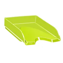 Vaschetta portacorrispondenza CepPro Gloss - 34,8 x 25,7 x 6,6 cm - verde anice - Cep