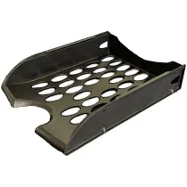 Vaschetta portacorrispondenza forata E040 - 26 x 34,5 x 6,5 cm - nero - Fellowes