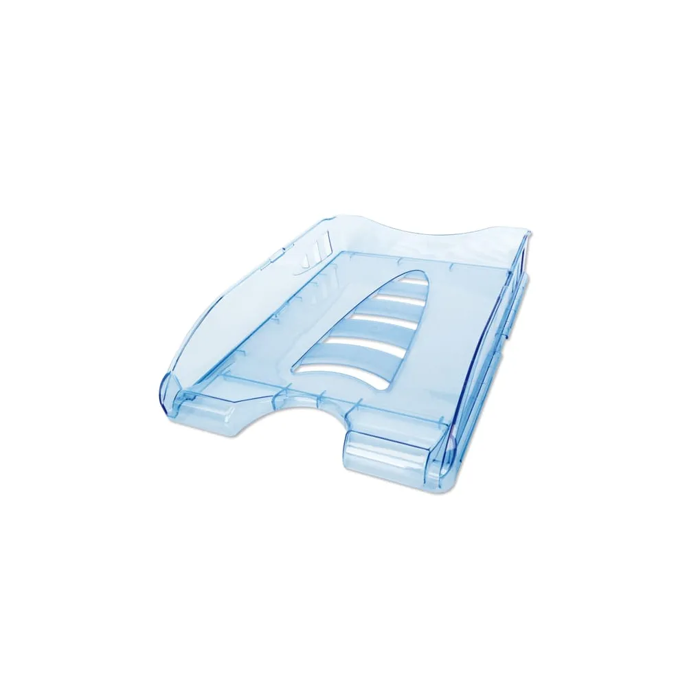 Vaschetta portacorrispondenza Sunrise - 33,5 x 25,4 x 7 cm - azzurro trasparente - Arda