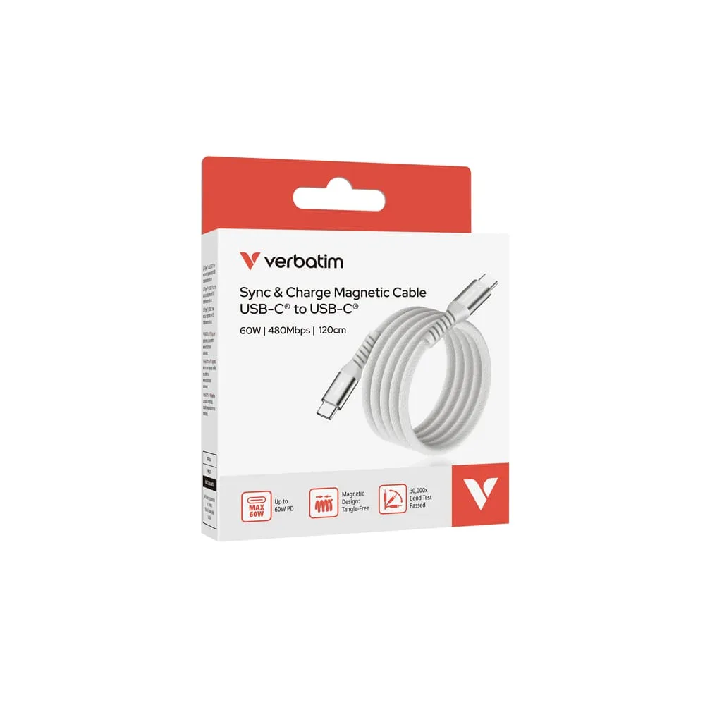 Verbatim - Cavo USB-C to USB-C - Grigio - 31850 - 120cm