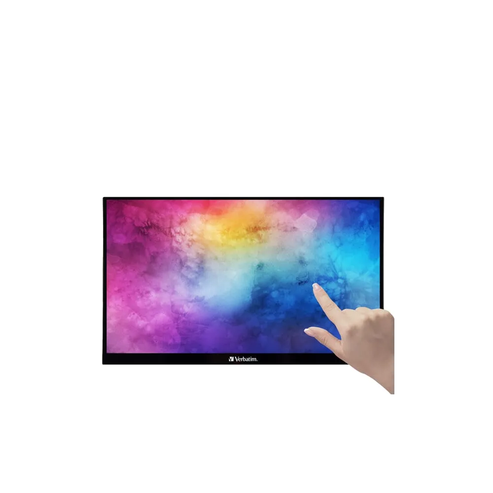 Verbatim - Monitor Portatile 14" - touchscreen Full HD - 1080p