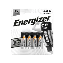 Pila ministilo AAA - 1,5V -  Everyday - LR03 - Energizer- blister 4 pezzi