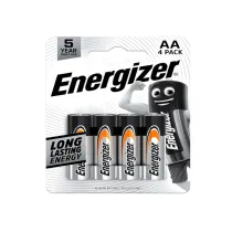 Pila stilo AA - 1,5V -  Everyday - LR6 - Energizer - blister 4 pezzi
