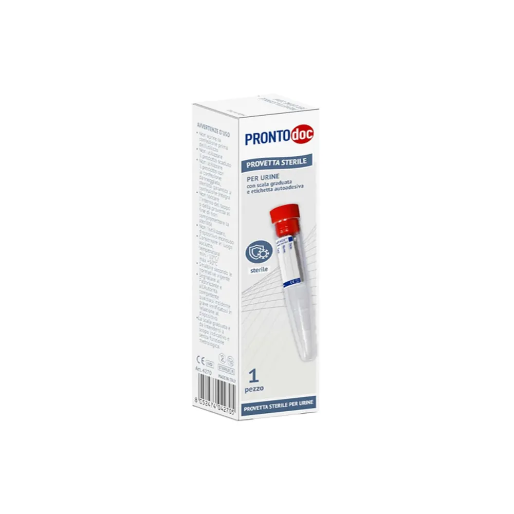 Provetta sterile per urine - 10 ml - ProntoDoc