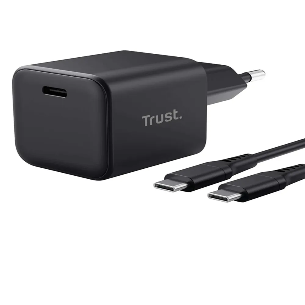 Caricabatterie - ultracompatto - 65W GaN USB-C - Maxo - Trust