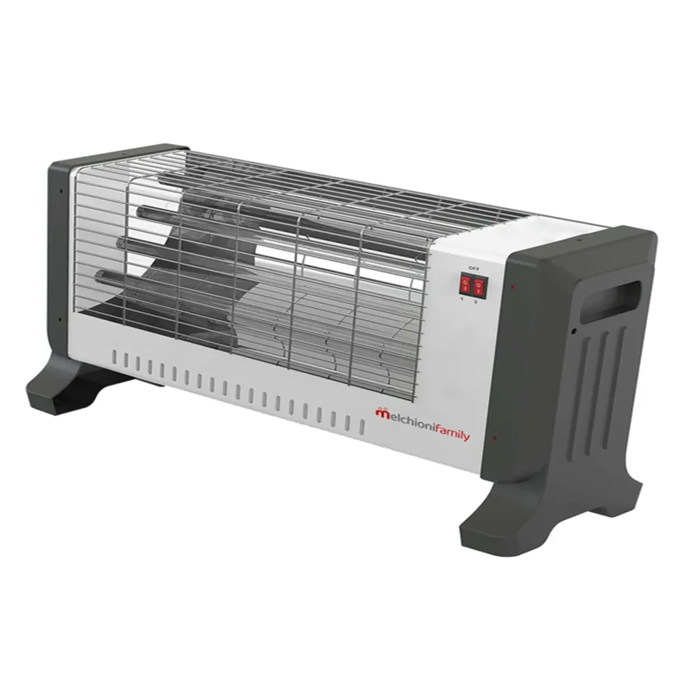 Stufa al quarzo VESUVIO - 1200W - 52 x 30 x 19 cm - Melchioni Family